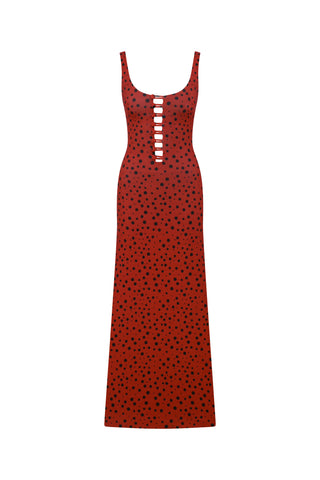 Be happy polka dots dress