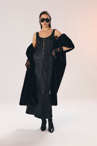 Be happy leather dress