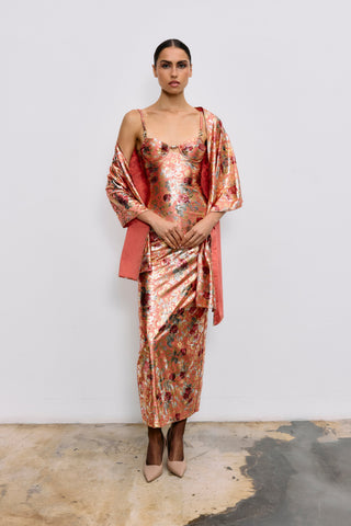 Lutetia floral print dress