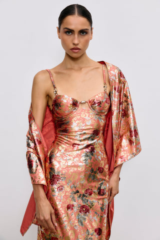 Lutetia floral print dress
