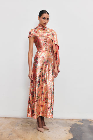 Be happy floral print dress