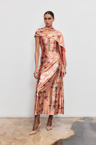 Be happy floral print dress