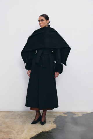 Frances wool coat