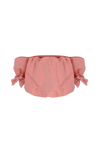 Claudia taffeta balloon top