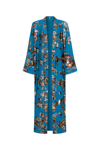Solena floral abaya