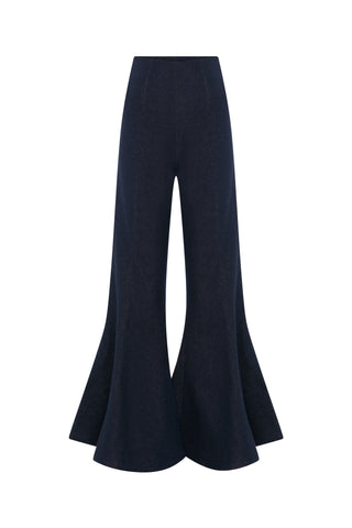 Vianelle denim flare pants